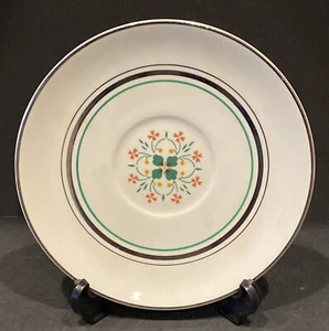 Pope Gosser China Saucer Plate Madison Pattern 6” Diameter Vintage - Picture 1 of 7