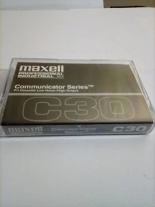 NUOVA cassetta vuota Maxell Professional serie comunicatore indistriale C30 - Foto 1 di 1