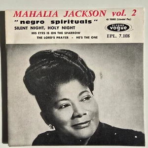 Mahalia Jackson – Negro Spirituals Vol. 2 :: single :: vinyl 7” (VG+/VG+) - Bild 1 von 4