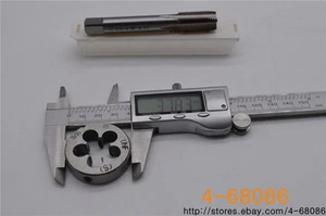 1 Stück 9/16-18 Gewindebohrer + 1 Stück 9/16-18 Schneideisen, UNF British US Made rechter Kegel (S) - Bild 1 von 7