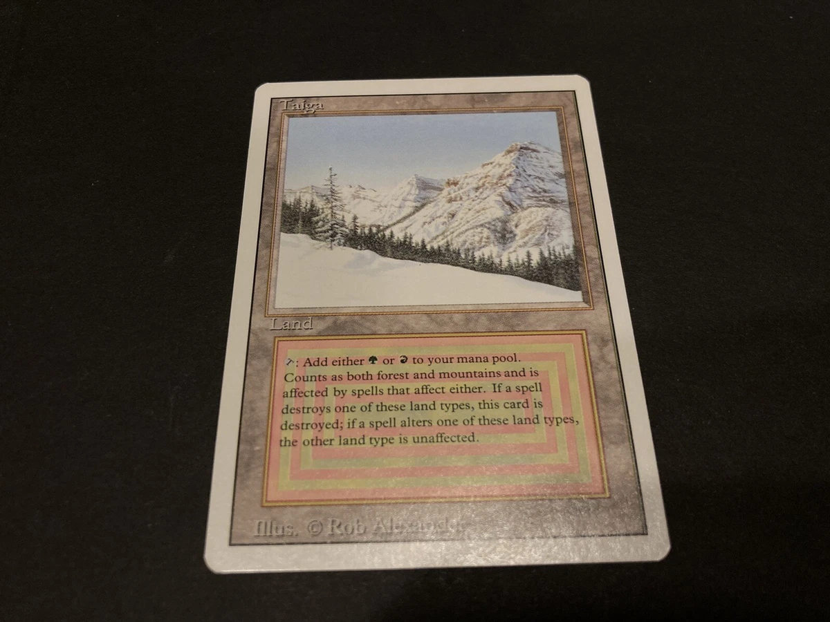 Taiga (Magic: The Gathering) Magic: The Gathering Revised Edition
