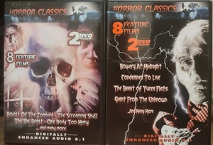 TOLLE HORRORKLASSIKER Great Horror Classics (4 DVD) 16 Spielfilme! Wie neu! - Bild 1 von 3