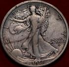 1916-D+Denver+Mint+Silver+Walking+Liberty+Half