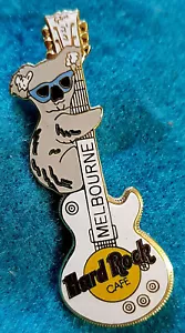 GAFAS DE SOL MELBOURNE AUSTRALIANAS KOALA BLANCAS GIBSON LP GUITARRA Hard Rock Café PIN - Imagen 1 de 1
