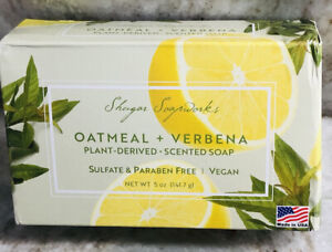 Shugar Soapworks Oatmeal+Verbena Plant Derived/Scented Soap:5oz