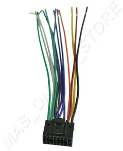 WIRE HARNESS FOR JVC KD-R540 KDR540 *PAY TODAY SHIPS TODAY* - Picture 1 of 3