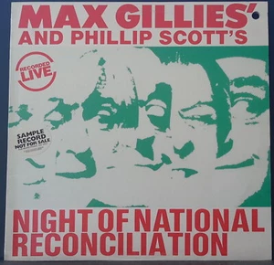 MAX GILLIES' AND PHILLIP SCOTT'S NIGHT OF NATIONAL RECONCILIATION 1983 OZ REC  - Picture 1 of 3