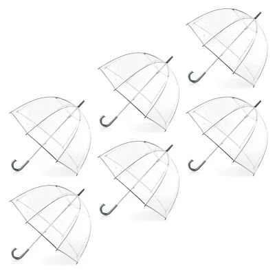 Totes Paraguas Burbuja Transparente Adulto con Cúpula Toldo y Viento Ligero y R... Foto 1 de 4