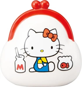 Sanrio Hello Kitty Wallet-shaped Piggy Bank, approx. 11 x 6 cm, White, SAN4563-1 - Picture 1 of 2