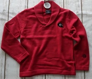 New Alma Mater Georgia Bulldogs Youth M L YM YL Boys red sweater NCAA football  - Picture 1 of 11