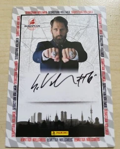PANINI, SEBASTIAN VOLLMER, NEW ENGLAND PATRIOTS, American Football, AUTOGRAPH - Picture 1 of 4
