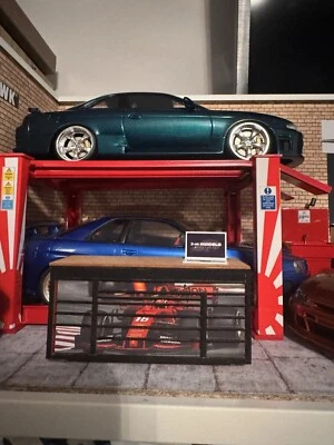 1/18 Scale Laser Cut Acrylic/Wood Tool Box. Scale Diorama Use - Image 1 of 4