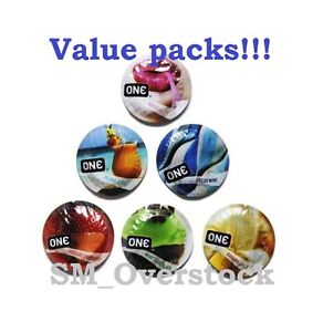  ONE Flavored Condoms - New - Assorted Flavors - FREE SHIPPING
