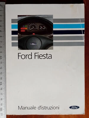 LIBRETTO MANUALE USO MANUTENZIONE FORD FIESTA - 1992 AUTO D'EPOCA VINTAGE - Immagine 1 di 3