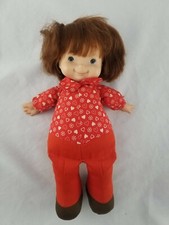 Fisher Price Audrey Doll Lapsitter Vintage 1973 13" Nice!