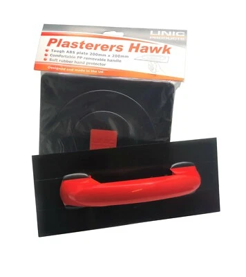 PROOPS Linic UK Made Small 20cmx20cm Plasterers Hawk & 28cmx11cm Plastering Float X7135