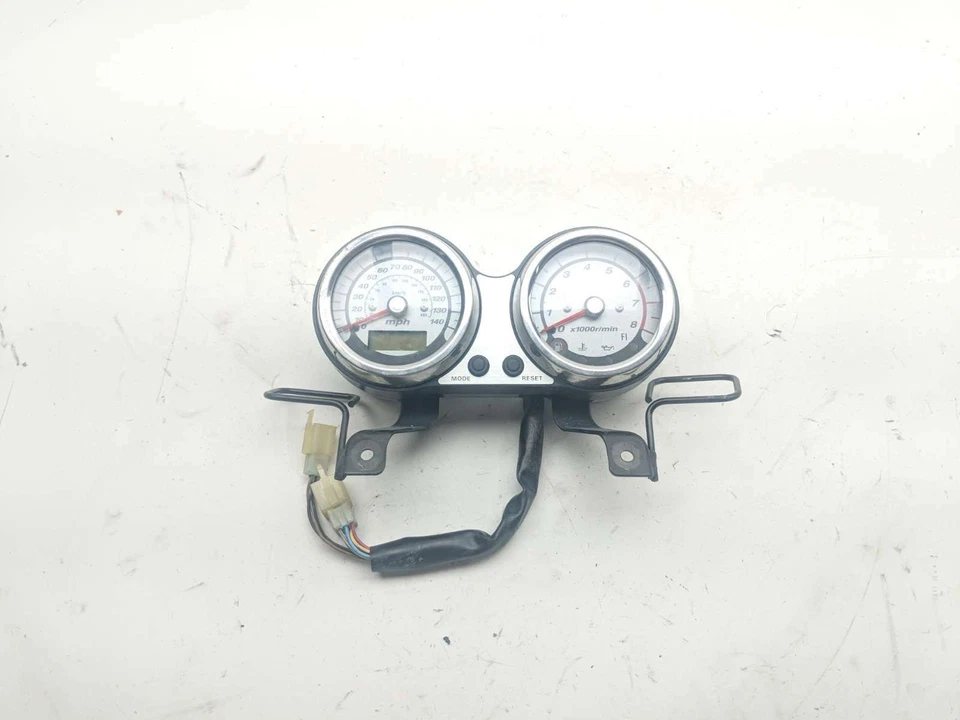 02 03 Kawasaki VN1500 Vulcan Mean Streak velocímetro medidor tablero dañado Foto 1 de 4