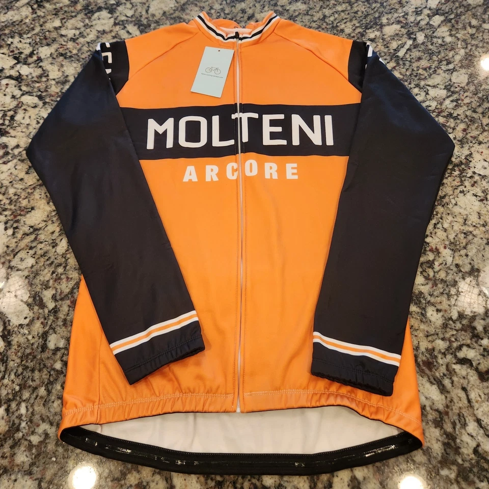 Camiseta deportiva de ciclismo retro Molteni Arcore MOLTENI EDDY MERCKX bicicleta vintage XXL Foto 1 de 4