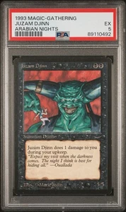 Juzam Djinn Arabian Nights 1993 Magic: The Gathering MTG PSA 5 Graded - Picture 1 of 3