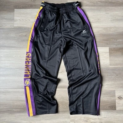 Los Angeles Lakers NBA Zipway Sweatpants Size Men’s Large NWOT - Image 1 of 4