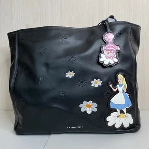 NWT Alice In Wonderland Skinny Dip London Disney 100 Tote Bag - Picture 1 of 12