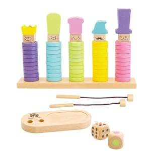 Woodypuddy RING10 Wooden Educational Toy for Kids |Stacking Blocks for Ages 1.5+ - Picture 1 of 1