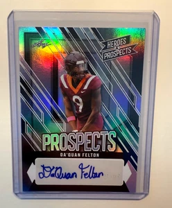 2024 Leaf Heroes & Prospects Da'Quan Felton Auto Bronze #/75 - Picture 1 of 2