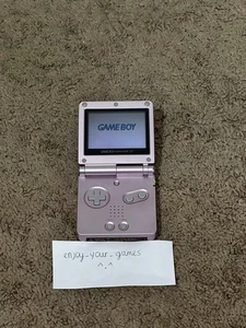 Consola Nintendo Game Boy Advance GBA SP Rosa Noble AGS-001 - ENVÍO EN 1 DÍA - Imagen 1 de 7