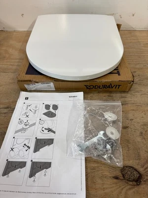 Asiento de inodoro redondo Duravit 0021690000 D-Neo liberación rápida, blanco *LEER* Foto 1 de 4