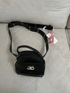 JUICY COUTURE Fanny Pack Belt Bag Black 2X NWT - Picture 1 of 5