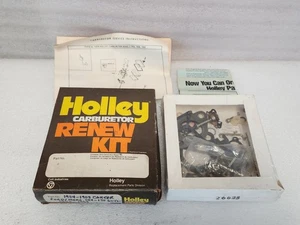 NEW HOLLEY 1904 1908 1BBL CARBURETOR REBUILD KIT Ford 144 170 AMC 6 USA MADE - Bild 1 von 12