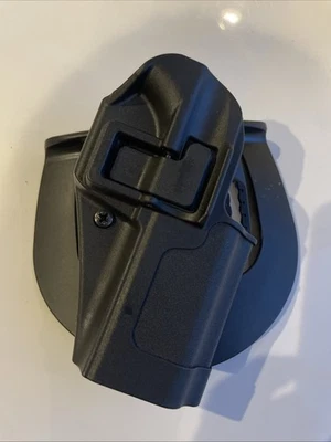 BLACKHAWK! Funda para cinturón de paleta Serpa 410041BK-R RH Ruger SR9 9E sin luz/láser Foto 1 de 4