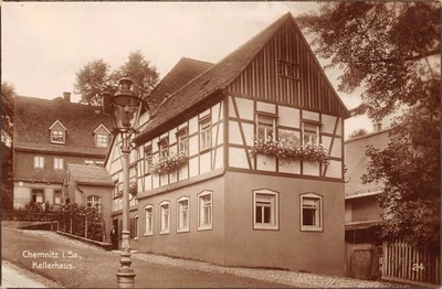 Carte photo CHEMNITZ Sachsen Kellerhaus Gasthaus - Photo 1/2