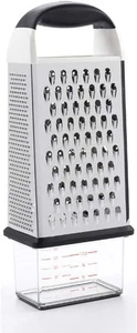 Cheese Grater Good Grips Box Grater Four Sided + Catch Container OXO - New - Picture 1 of 7