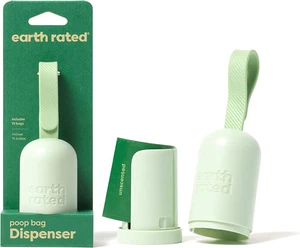 Earth Rated Dog Poop Bag Holder, Durable and Guaranteed Leakproof, Unscented, Di - Picture 1 of 12