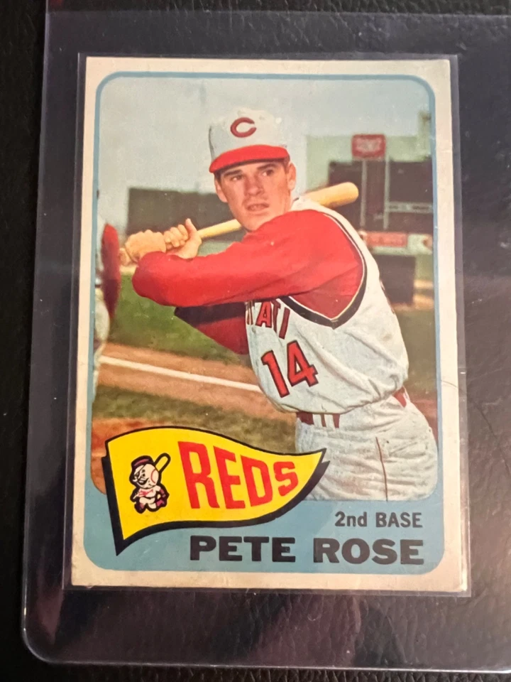 1965 Topps Pete Rose No207 VG/EX Cincinnati Reds качество MDL - Изображение 1 из 4