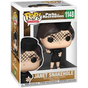 Parques y Recreación Janet Snakehole ¡Funko Pop coleccionable! Figura Vinilo 9cm - Foto 1 di 2