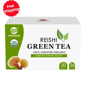 GANOHERB Bio Reishi Grünteebeutel, 20 Stück - Bild 1 von 9