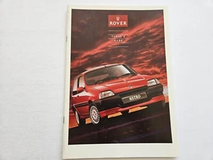ROVER MINI METRO MONTEGO 200 800 SALES BROCHURE 1990 - Picture 1 of 8