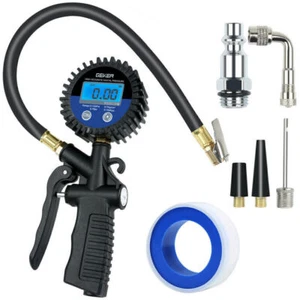 Digital LCD Reifenfüller Reifendruckprüfer Luftdruckprüfer 255 PSI Auto PKW LKW - Bild 1 von 1