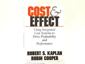 Cost & Effect by Robert Steven Kaplan Hardcover Book (English) Harvard Business - Picture 1 of 3
