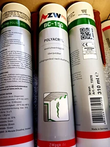 ZWpro Polyacryl BC-150 dauerelastischer Dichtstoff überstreichbar Farbe braun - Bild 1 von 3
