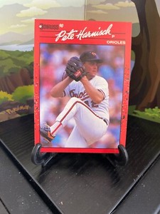 1990 Donruss Pete Harnisch #596 Baseball Card