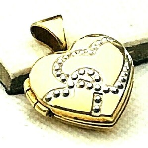 small gold locket products for sale | eBay
