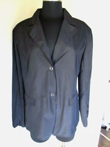 Chaqueta Lafayette New York 148 Frontal A Presión Negra Ligera Talla 6 - Imagen 1 de 6
