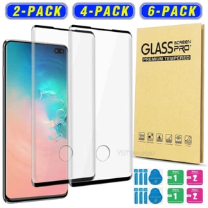 For Samsung S10 S20 S21 S22 S23 Note 20 10 Full Tempered Glass Screen Protector - Picture 1 of 27