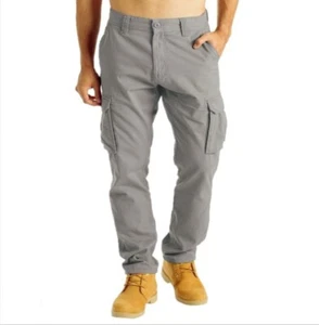 Hot Men's work pants, denim jeans, casual pants with multiple pockets - Picture 1 of 17