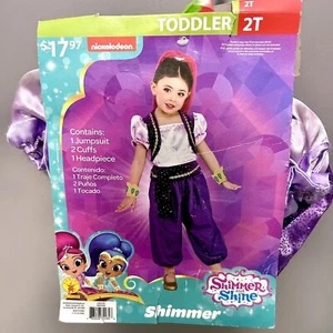 Rubie's Toddler Shimmer & Shine Deluxe Shimmer Costume Dress Up 2T - Picture 1 of 3
