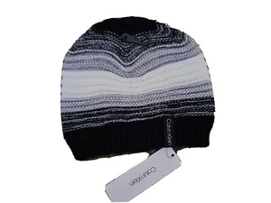 CALVIN KLEIN Men's/Women's Acrylic Fitted Winter Beanie Hat Cap One Size - Picture 1 of 4