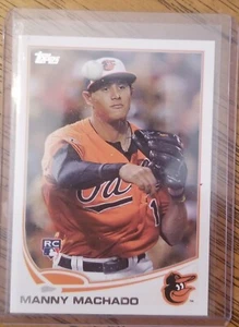 Manny Machado Baltimore Orioles 2013 Topps Baseball Card #270 ROOKIE MT - Picture 1 of 2